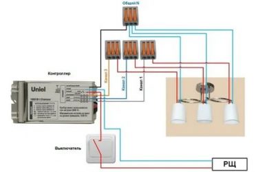Как подключить дистанционный выключатель света?