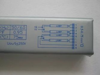 Ремонт люминесцентных светильников с электронным балластом