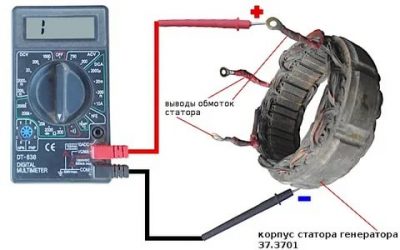 Как проверить статор на межвитковое замыкание мультиметром?