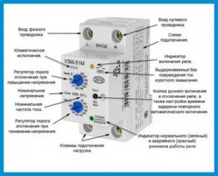 Что такое реле напряжения в электрике?
