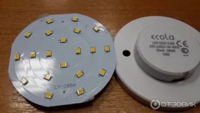Как разобрать светодиодную лампу ecola?