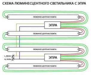 Как подключить светодиодную лампу вместо люминесцентных напрямую?