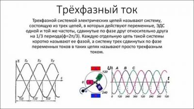 Однофазный и трехфазный ток в чем разница?