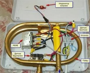 Как сделать проточный водонагреватель электрический своими руками?