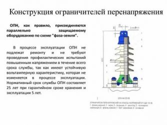 Что такое ОПН в электрике?