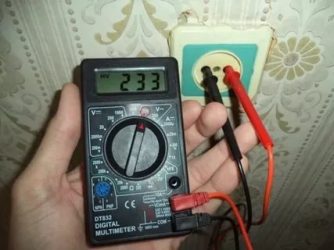 Как проверить идет ли ток мультиметром?