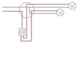 Как подключить провода к двойному выключателю света?