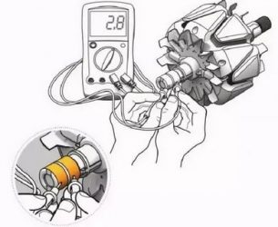 Как проверить автомобильный генератор мультиметром?