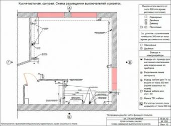 Как распланировать розетки и выключатели в доме?