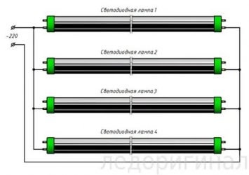 Как переделать люминесцентный светильник на светодиодный?