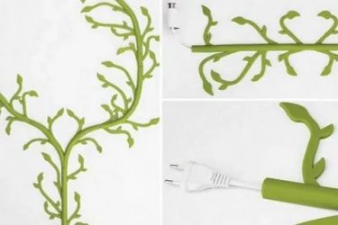 Как декорировать провода на стене?