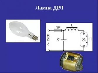 Маркировка ламп ДРЛ и дрв