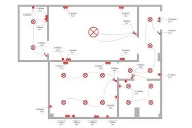 Как распределить розетки и выключатели в доме?
