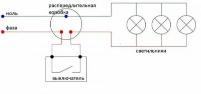 Подключение светодиодной лампы к выключателю с подсветкой