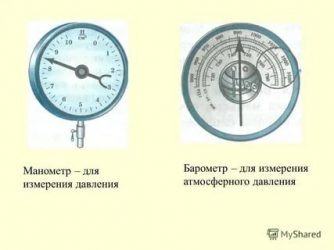 Барометр и манометр в чем разница?