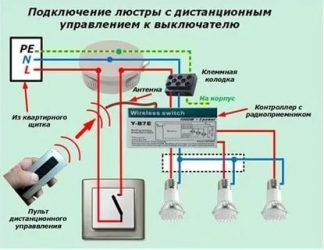 Как подключить дистанционный выключатель света?