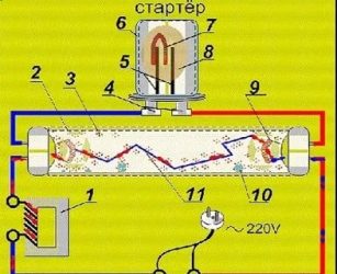 Как поменять стартер на лампе дневного света?