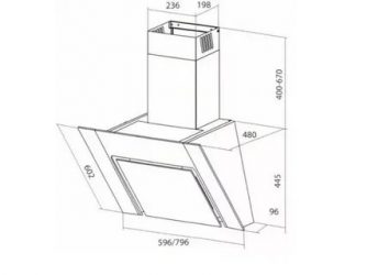 Как монтировать каминную вытяжку на кухне?