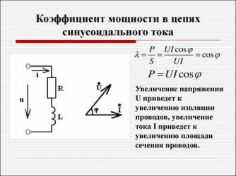 Как можно изменить коэффициент мощности всей цепи?