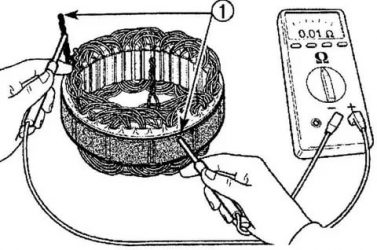 Как проверить статор на межвитковое замыкание мультиметром?