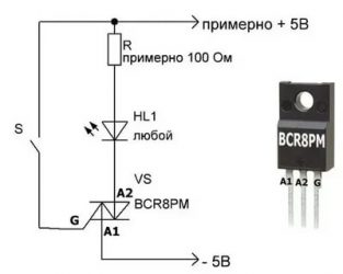 Как проверить симистор вта16 600в мультиметром?