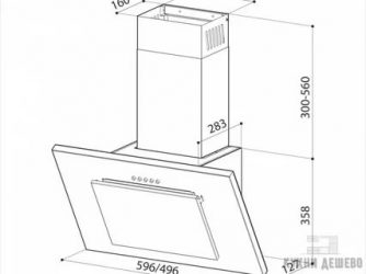 Как монтировать каминную вытяжку на кухне?