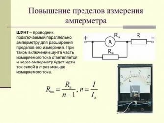 Что такое шунтирование в электрике?